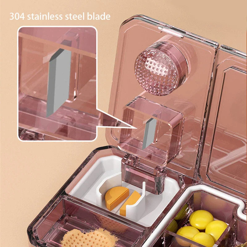 Weekly Pill Organizer Box Case