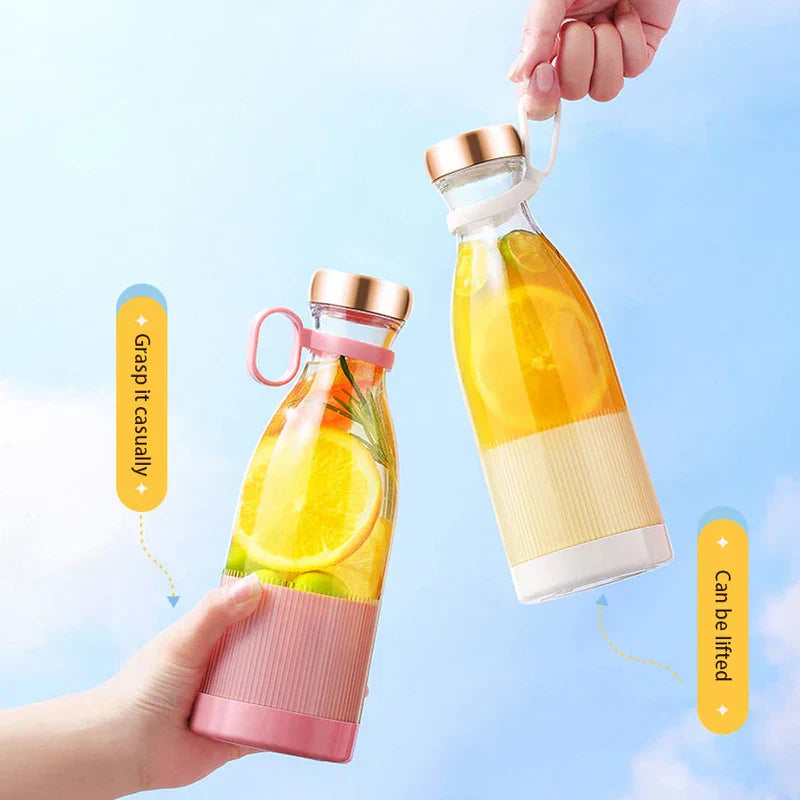 Wine Bottle Shaped Drinking Glass